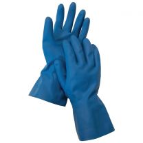 Metaaldetecteerbare handschoenen van natuurlijk rubber (verpakking van 12 paar)