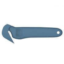 Metaaldetecteerbare veiligheidsmessen met ingesloten mes en tapesnijder (SK127) (5 stuks)