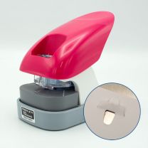 Non Detectable 10 Sheet Staple-Free Stapler - Pink