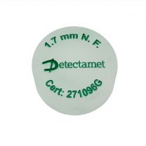 Metaaldetector-testpuck - mat acryl 20 mm (0,78") diameter